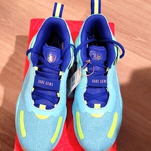 Adidas Basketball D.O.N. Issue 3 GCA Aqua/Bold Blue Shoe